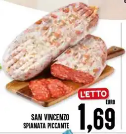 Al Discount San Vincenzo spianata piccante offerta