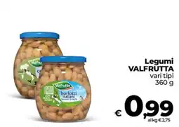 Ipercoop Radenza Legumi Valfrutta offerta