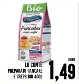 Al Discount Lo Conte preparato pancake e creps bio offerta
