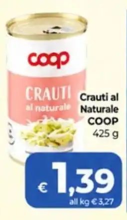 Ipercoop Radenza Crauti al naturale COOP offerta