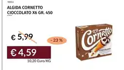 Prezzemolo e Vitale Algida Cornetto Cioccolato offerta