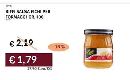 Prezzemolo e Vitale Biffi salsa fichi per formaggi offerta