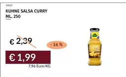 Prezzemolo e Vitale Kuhne salsa curry offerta