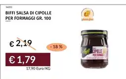 Prezzemolo e Vitale Biffi salsa di cipolle per formaggi offerta