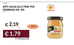 Prezzemolo e Vitale Biffi salsa alle pere per formaggi offerta