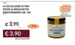 Prezzemolo e Vitale Pesto & Bruschetta Mediterraneo offerta