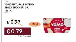 Prezzemolo e Vitale Yomo naturale intero senza zuccheri offerta
