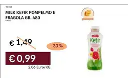 Prezzemolo e Vitale milk Kefir Pompelmo e Fragola offerta