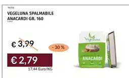Prezzemolo e Vitale Vegeluna spalmabile anacardi offerta