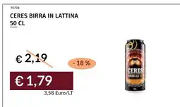 Prezzemolo e Vitale Ceres birra in lattina offerta