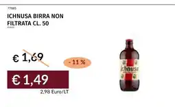Prezzemolo e Vitale Ichnusa birra non filtrata offerta