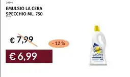 Prezzemolo e Vitale Emulsio la cera specchio offerta
