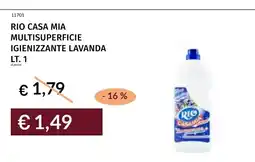 Prezzemolo e Vitale Rio Casa Mia igienizzante lavanda offerta