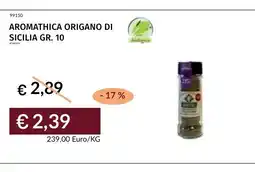 Prezzemolo e Vitale Aromathica origano di sicilia offerta