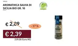 Prezzemolo e Vitale Aromathica salvia di Sicilia bio offerta
