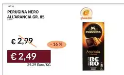 Prezzemolo e Vitale Perugina Nero all'arancia offerta