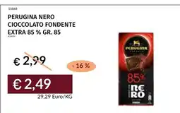 Prezzemolo e Vitale Perugina cioccolato fondente extra 85% offerta