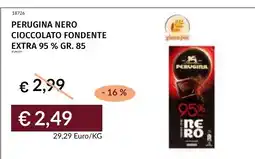 Prezzemolo e Vitale Perugina Nero Cioccolato Fondente offerta