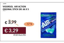 Prezzemolo e Vitale Vigorsol air action original stick offerta
