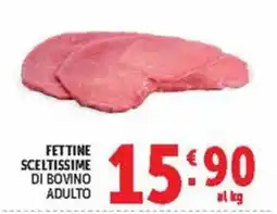 Deco Maxistore Fettine sceltissime di bovino adulto offerta