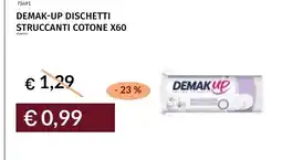 Prezzemolo e Vitale Demak-up dischetti struccanti cotone offerta