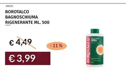 Prezzemolo e Vitale Borotalco bagno schiuma rigenerante offerta