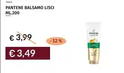 Prezzemolo e Vitale Pantene balsamo lisci offerta