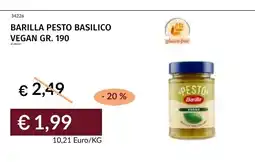 Prezzemolo e Vitale Barilla pesto basilico vegan offerta