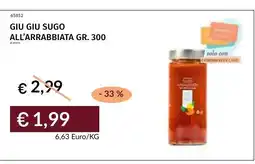 Prezzemolo e Vitale Giu giu sugo all'arrabbiata offerta