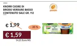 Prezzemolo e Vitale Knorr cuore di brodo verdure basso offerta