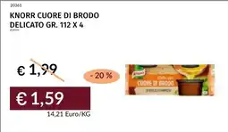 Prezzemolo e Vitale Knorr cuore di brodo delicato offerta