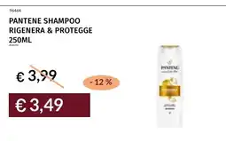 Prezzemolo e Vitale Pantene shampoo rigenera & protegge offerta