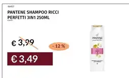 Prezzemolo e Vitale Pantene shampoo ricci perfetti 3in1 offerta