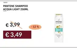 Prezzemolo e Vitale Pantene shampoo acqua light offerta