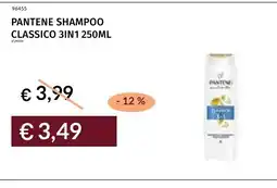 Prezzemolo e Vitale Pantene shampoo classico 3in1 offerta