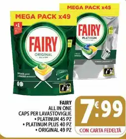 Deco Maxistore Fairy All in One Caps per lavastoviglie offerta