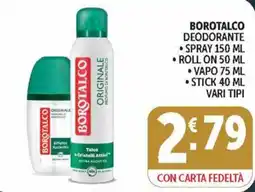 Deco Maxistore Borotalco deodorante offerta