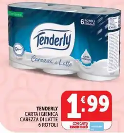 Deco Maxistore Tenderly carta igienica carezza di latte offerta