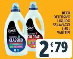 Deco Maxistore Decò lavatrice classico offerta