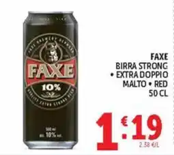 Deco Maxistore Faxe birra strong offerta