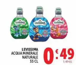 Deco Maxistore Leviissima acqua minerale naturale offerta