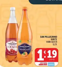 Deco Maxistore San Pellegrino bibite vari gusti offerta