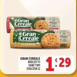 Deco Maxistore Gran Cereale biscotti offerta