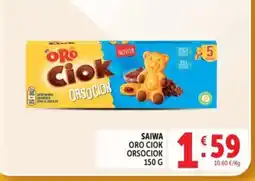 Deco Maxistore Oro Ciok OrsocioK offerta