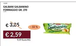 Prezzemolo e Vitale Galbanino formaggio offerta