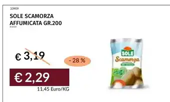 Prezzemolo e Vitale Sole Scamorza affumicata offerta