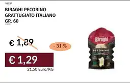 Prezzemolo e Vitale Biraghi pecorino grattugiato italiano offerta