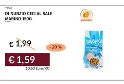 Prezzemolo e Vitale Di Nunzio Ceci al Sale offerta