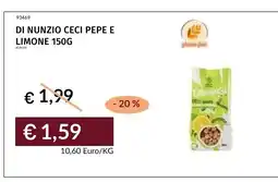 Prezzemolo e Vitale Di Nunzio Ceci Pepe e Limone offerta
