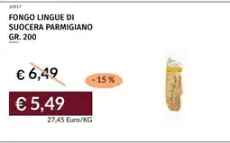 Prezzemolo e Vitale Fungo lingue di suocera parmigiano offerta